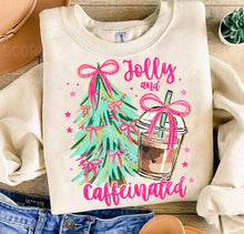 Load image into Gallery viewer, Jolly &amp; Caffinated Christmas - Unisex Apparel