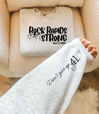 Rock Rapids Strong - 41 - Don't Give Up (On Sleeve)