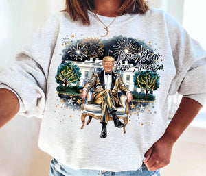 NEW YEAR NEW AMERICA - Trump - Unisex Apparel