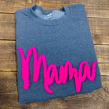Load image into Gallery viewer, Mama - Chenille Yarn Embroidery