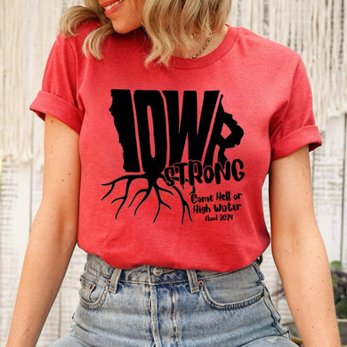 Iowa Strong - Come Hell or High Water - Flood 2024 - Tee