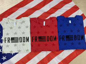 Freedom Distressed w/ Flag