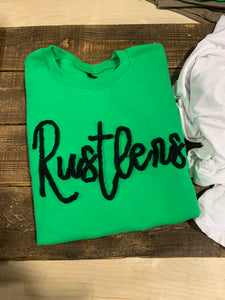 Rustlers - Chenille Yarn Embroidery