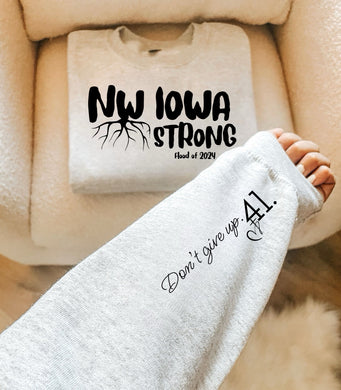 NW Iowa Strong - 41 - Don't Give Up (On Sleeve)k