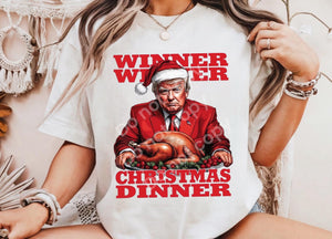 Winner Winner Christmas Dinner - Trump - Unisex Apparel