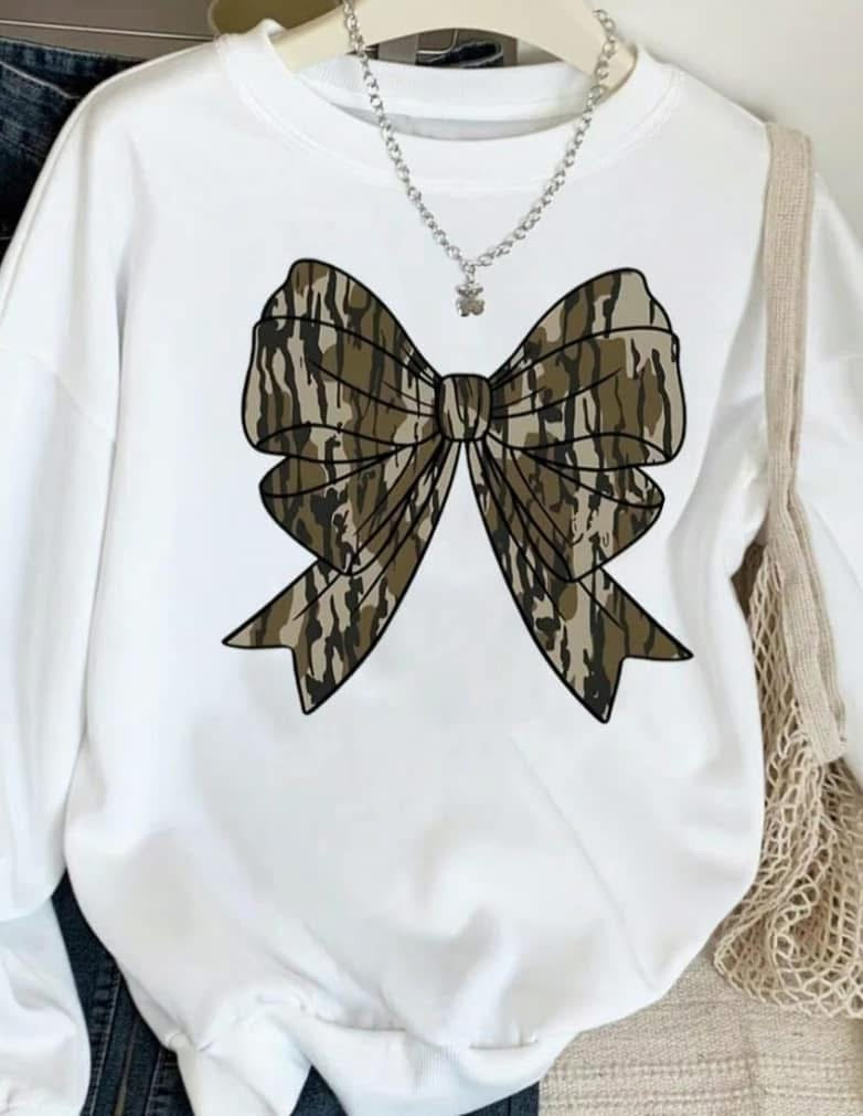 Camo Bow - Unisex Fit Apparel