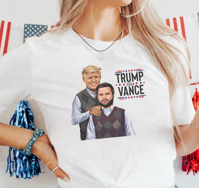 Trump 2024 Vance - Design 2 - Trump - Unisex Tee