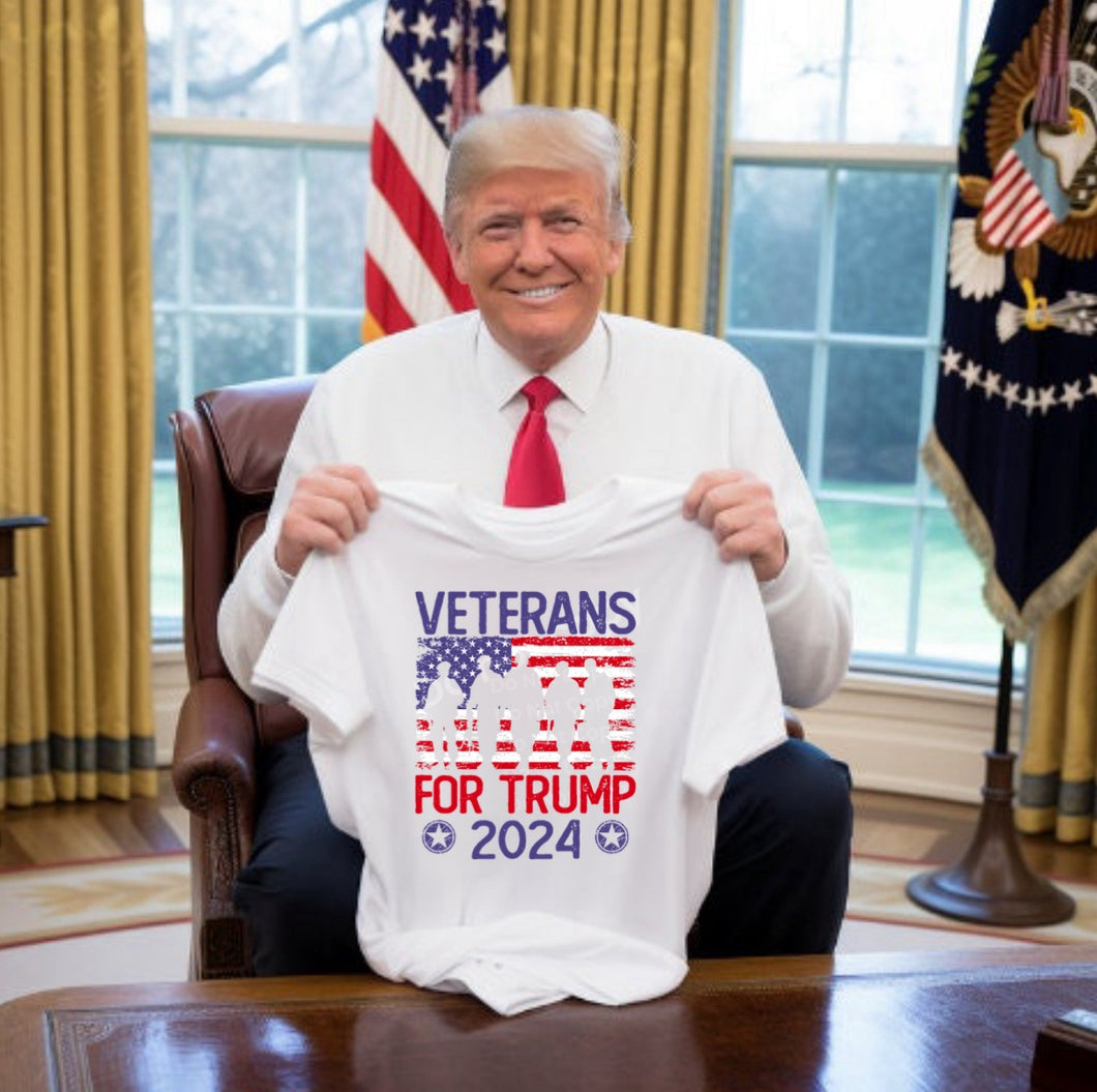 Veterans for Trump - Trump - Unisex Tee