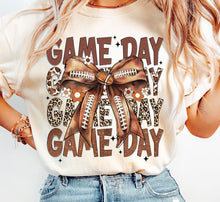 Load image into Gallery viewer, Multi Pattern Game Day - Repeat - Football Bow