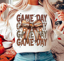 Load image into Gallery viewer, Multi Pattern Game Day - Repeat - Football Bow