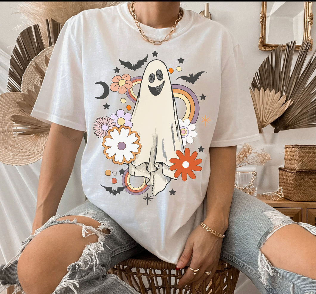 Retro Vibes - Ghost - Halloween