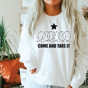 Come & Take It - Black Ink