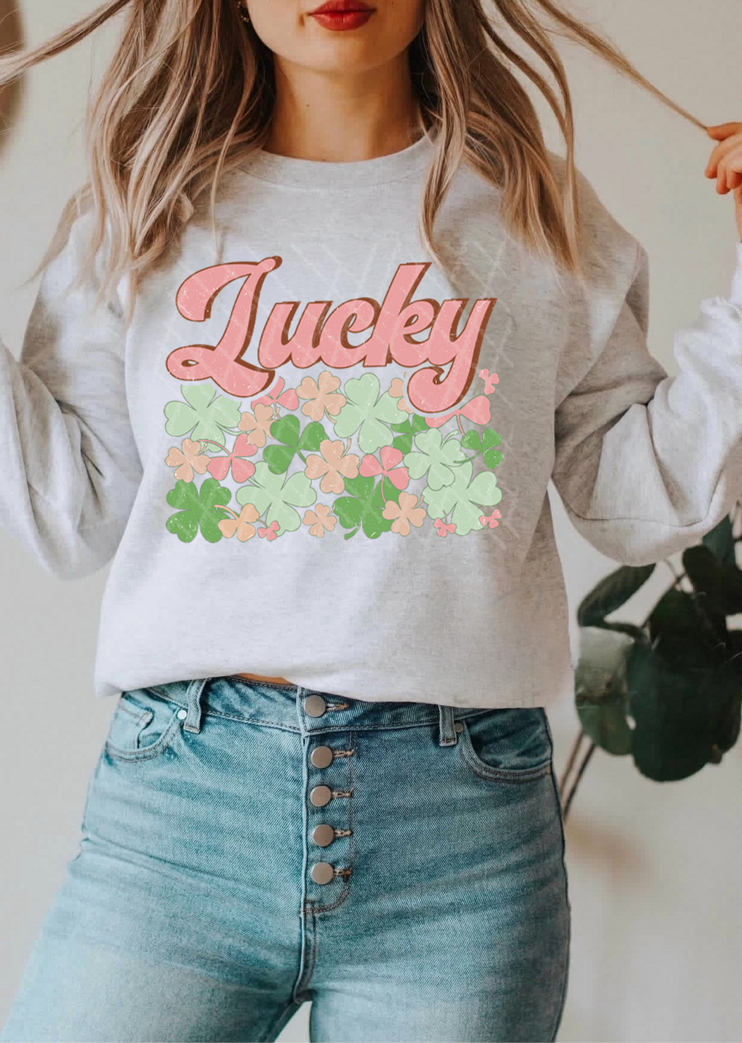 Lucky - Multi Color Clovers