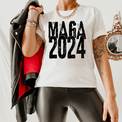 MAGA 2024 - Distressed - Trump - Unisex Tee