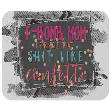 F-Bomb Mom Mousepad