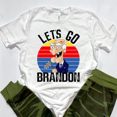 Let's Go Brandon w/ Family Guy Character - Biden - Design 8