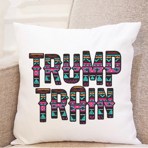 Aztec Trump Train - Pillow