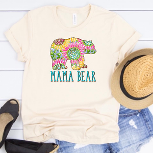 Mama Bear - Floral Bear