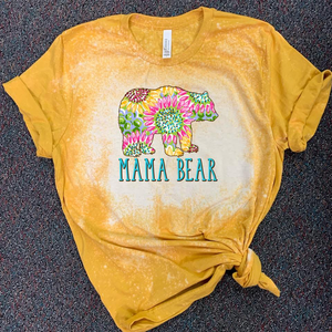 Mama Bear - Floral Bear