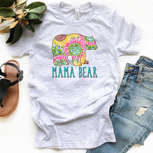 Mama Bear - Floral Bear