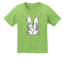 Load image into Gallery viewer, Hipster Bunny - White Ink - Youth