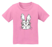 Load image into Gallery viewer, Hipster Bunny - White Ink - Youth