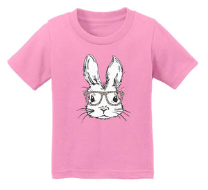 Hipster Bunny - White Ink - Youth