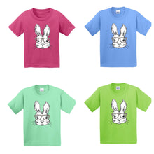 Load image into Gallery viewer, Hipster Bunny - White Ink - Youth